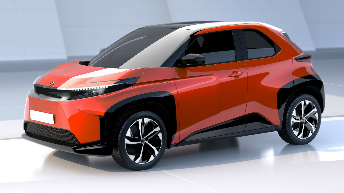 Toyota bZ Small Crossover Concept.