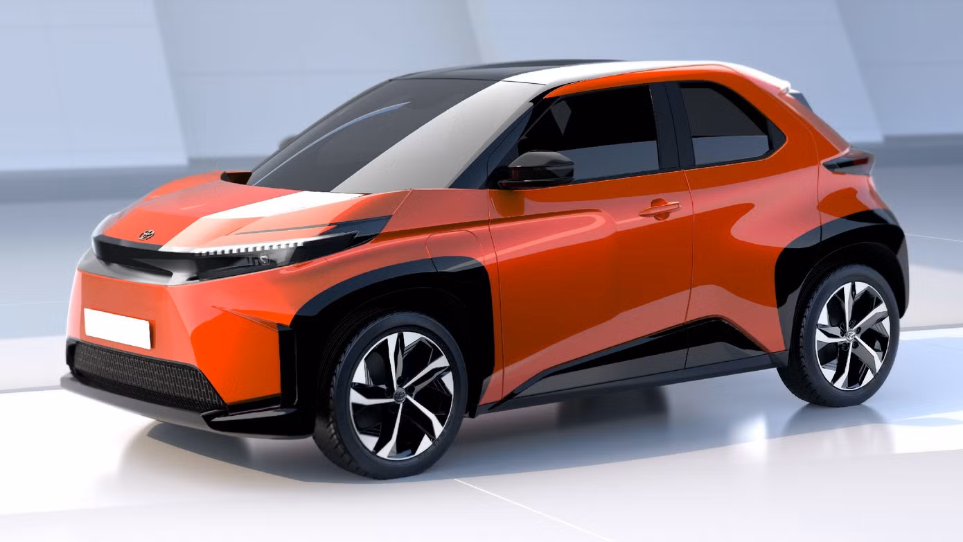 Toyota bZ Small Crossover Concept. Toyota bZ Small Crossover Concept.