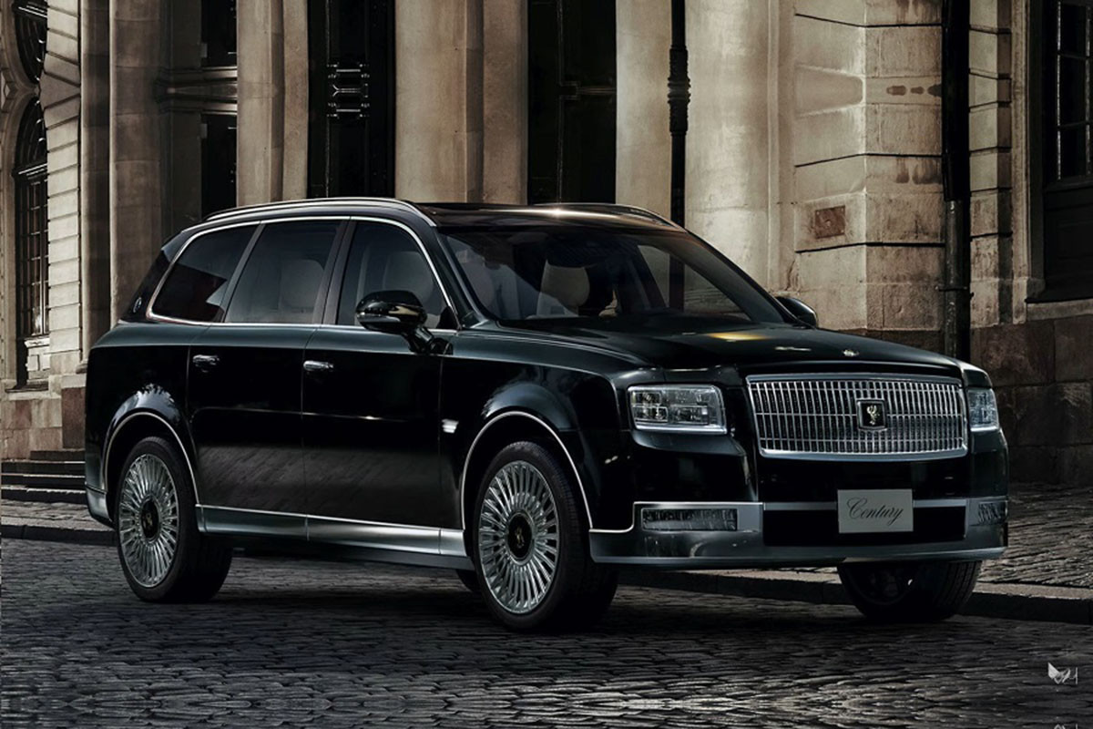 SUV Toyota Century. SUV Toyota Century.