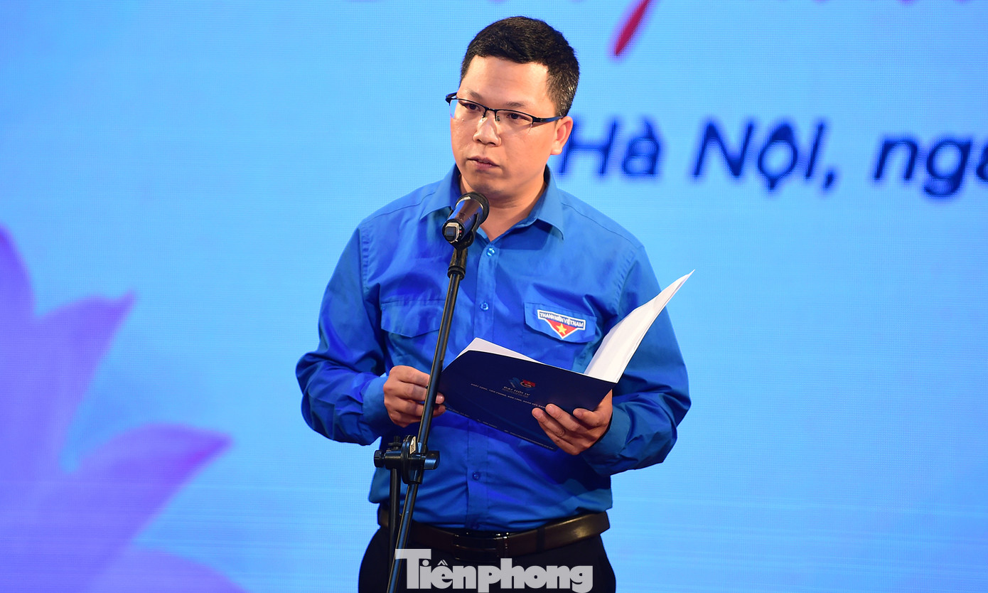 Anh Nguyễn Ngọc Điệp phát biểu tại chương trình. Ảnh: Xuân Tùng Anh Nguyễn Ngọc Điệp phát biểu tại chương trình. Ảnh: Xuân Tùng