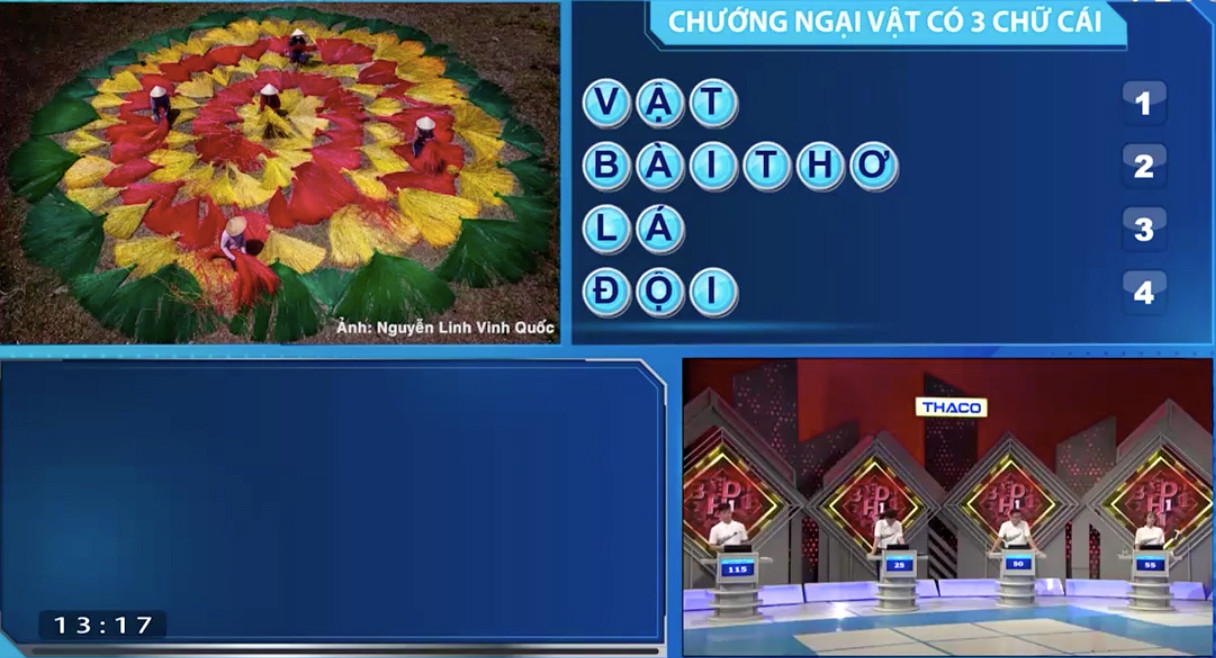 Xuân Mạnh tiếp tục là người giải được ẩn số Vượt chướng ngại vật.