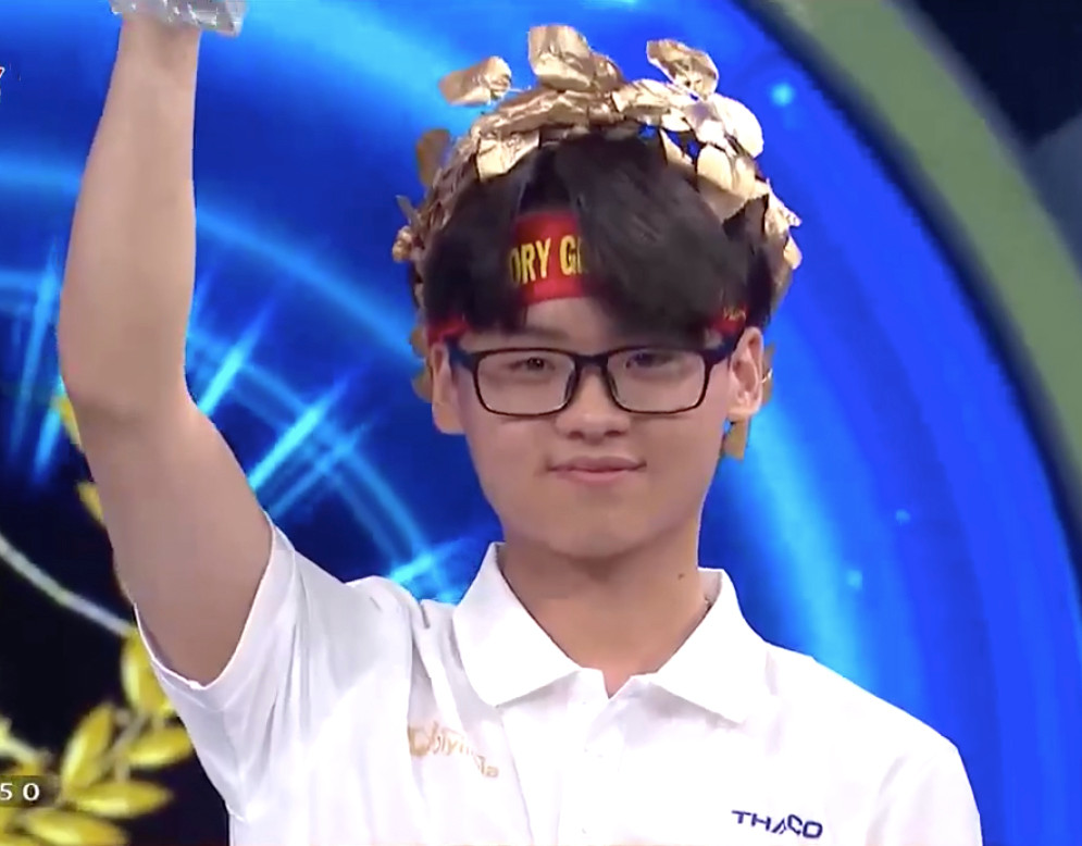 Duy Minh lọt vào trận thi tháng 2 quý 3 Đường lên đỉnh Olympia.