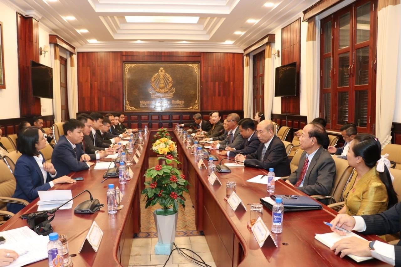 Khung cảnh buổi hội đàm. Ảnh: Minh Trần