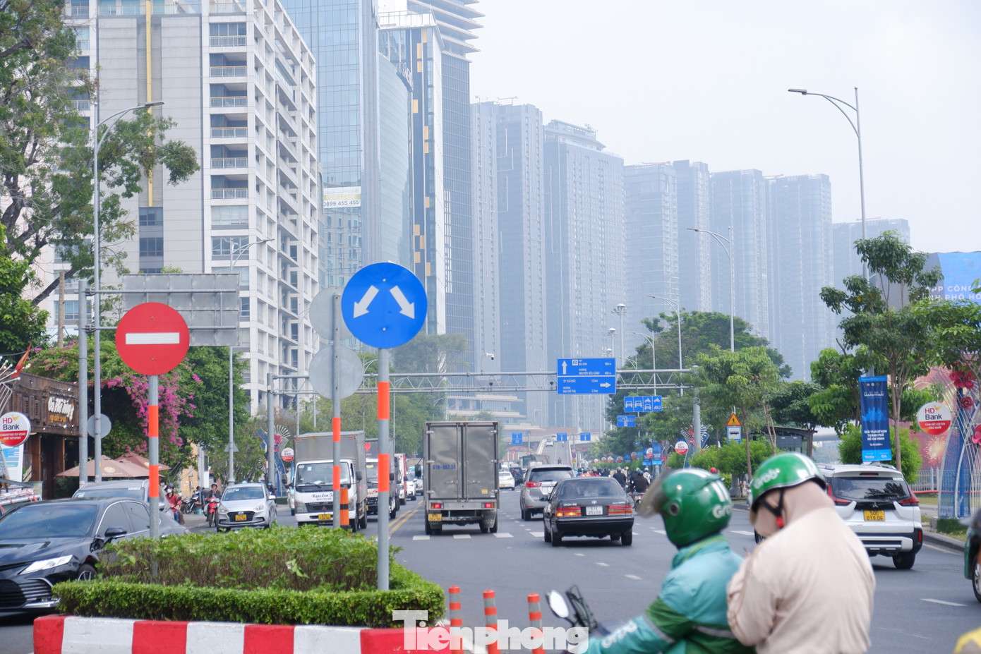 Một số tuyến đường ở trung tâm TPHCM sẽ hạn chế phương tiện lưu thông theo một số khung giờ nhất định vào các ngày cuối tuần. (Ảnh minh họa)