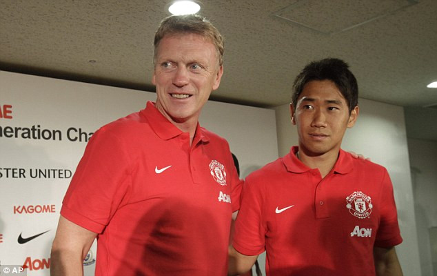 Kể từ khi David Moyes tiếp quản chiếc ghế HLV ở M.U, cầu thủ người Nhật đã bị đày lên băng ghế dự bị.