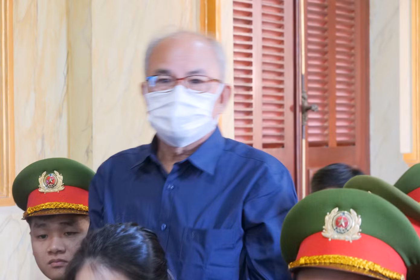 Ông Hoa Công Hậu tại phiên tòa.