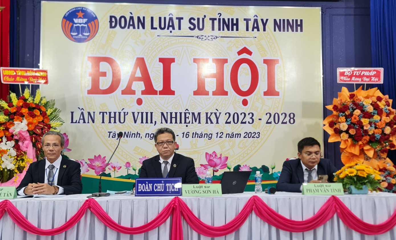 Ban Chủ nhiệm Đoàn luật sư Tây Ninh.