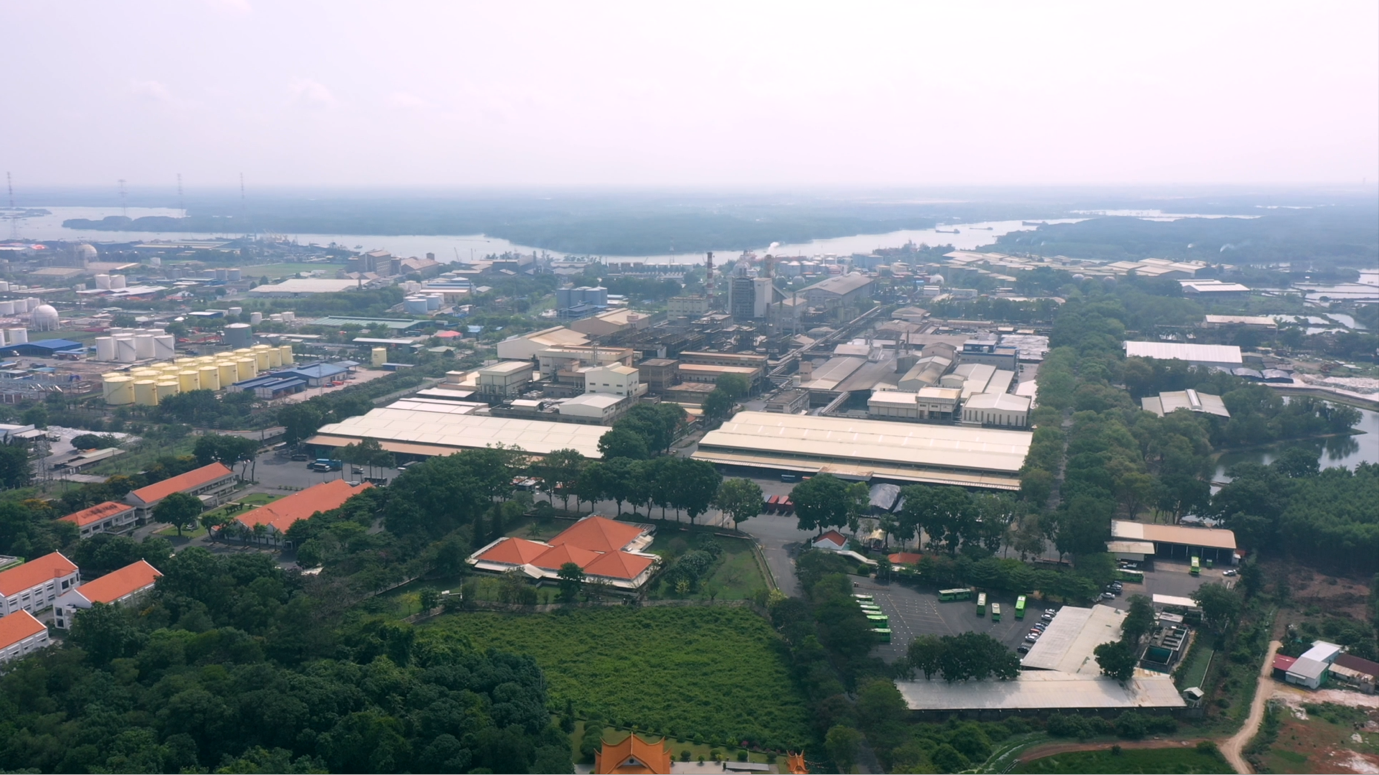 Cơ sở sản xuất rộng 120 ha của Vedan