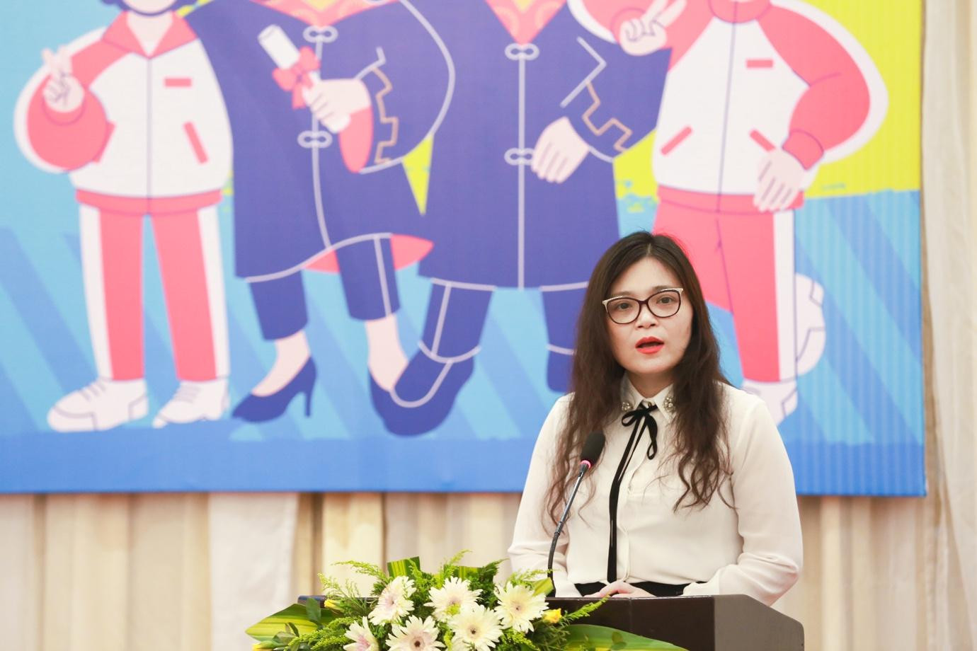 Bà Lê Thị Quỳnh Như, Quản lý Cấp cao Đối ngoại Chính phủ, AstraZeneca Việt Nam phát biểu tại Hội thảo Bà Lê Thị Quỳnh Như, Quản lý Cấp cao Đối ngoại Chính phủ, AstraZeneca Việt Nam phát biểu tại Hội thảo