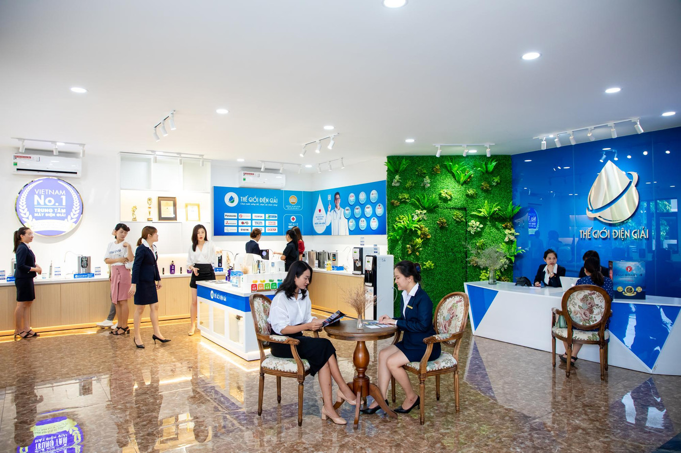 Trung tâm trải nghiệm máy lọc nước ion kiềm quy mô lớn nhất Châu Á