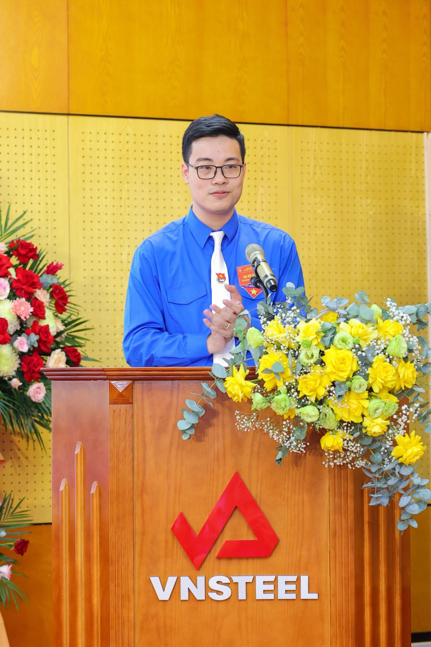 Đ/c Lương Đình Tuyền, Bí thư Đoàn Thanh niên VNSTEEL niên khóa IV