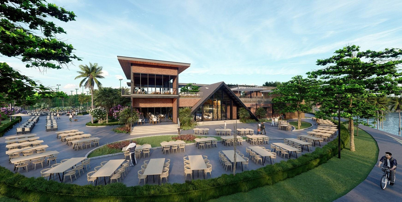 Nhà hàng view sông với không gian rộng lớn. (Ảnh minh họa) Nhà hàng view sông với không gian rộng lớn. (Ảnh minh họa)