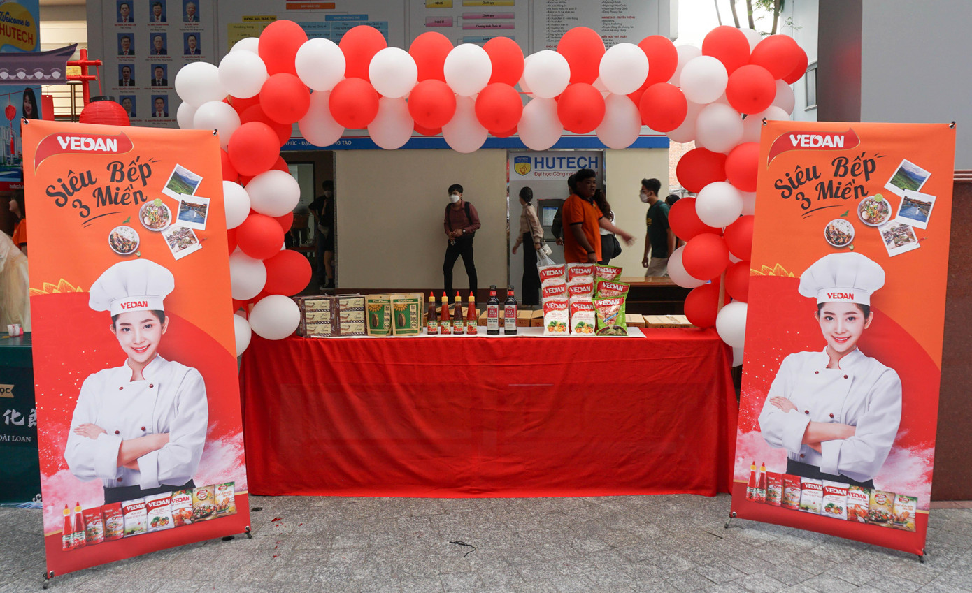 Gian hàng của thương hiệu Vedan tại sự kiện Gian hàng của thương hiệu Vedan tại sự kiện