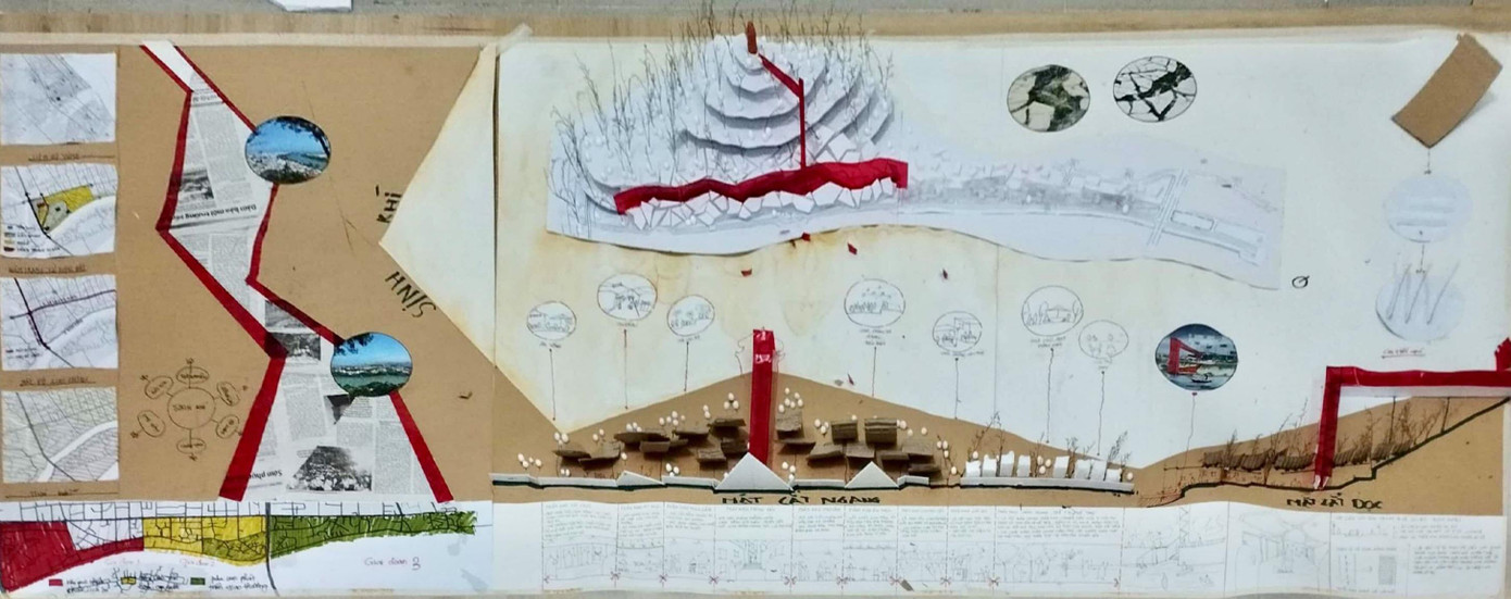 Thiết kế nhanh B với đề tài “Sinh khí” của Võ Thị Nhớ giành giải Ba tại Festival Kiến trúc 2022