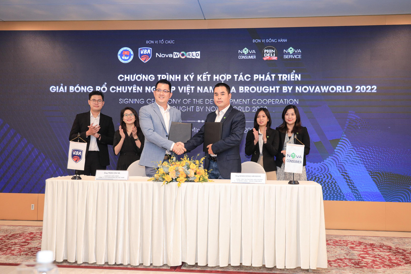 Nova Consumer đồng hành cùng VBA - BROUGHT BY NOVAWORLD 2022 Nova Consumer đồng hành cùng VBA - BROUGHT BY NOVAWORLD 2022