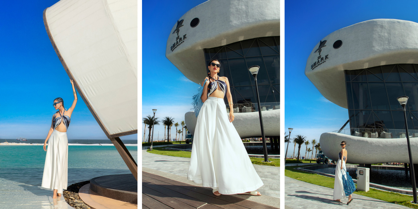 Nàng Á quân Vietnam's Next Top Model 2012 thả dáng ngọt ngào bên Ocean Pool