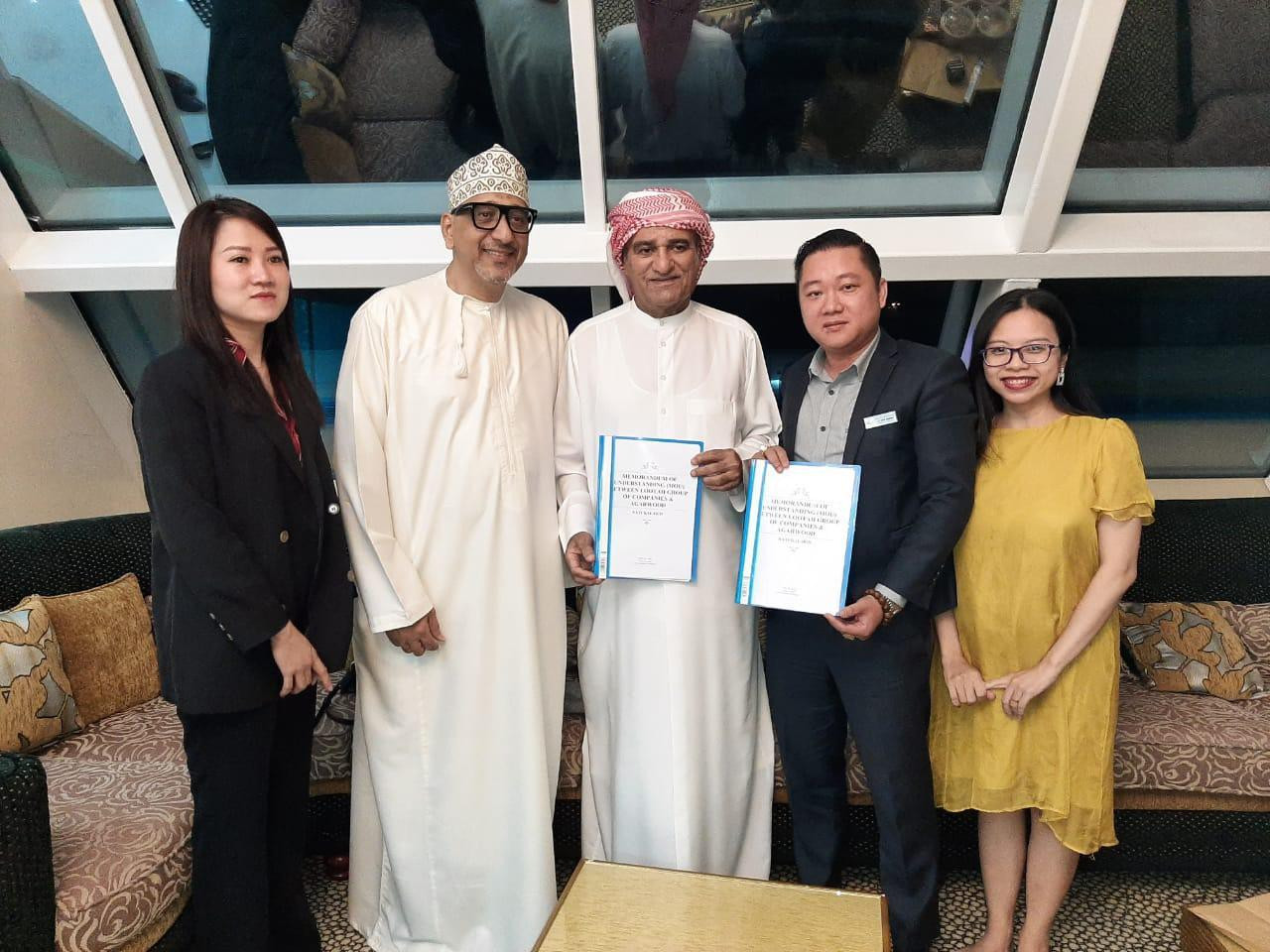 Công ty CP Trầm Hương sinh học TTTký hợp đồng hợp tác bao tiêu với tập đoàn Lootah - UAE