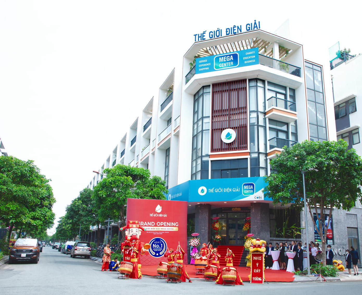 Lễ khai trương Thế Giới Điện Giải Mega Center ngày 26-5 vừa qua tại TP.Thủ Đức