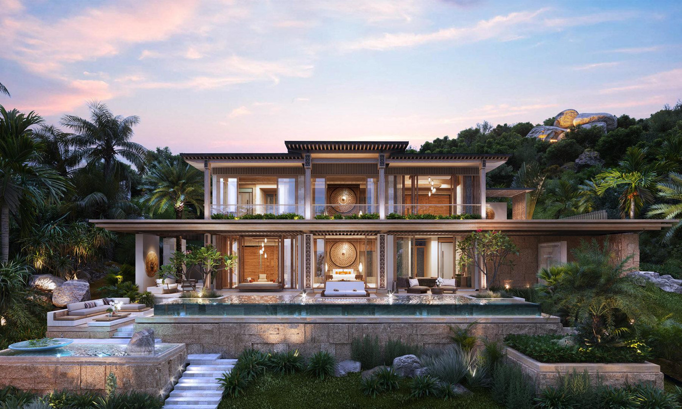 Các kiến trúc sư Pháp đã thổi hồn văn hóa bản địa vào từng đường nét thiết kế tại Rocko Bay Resort.