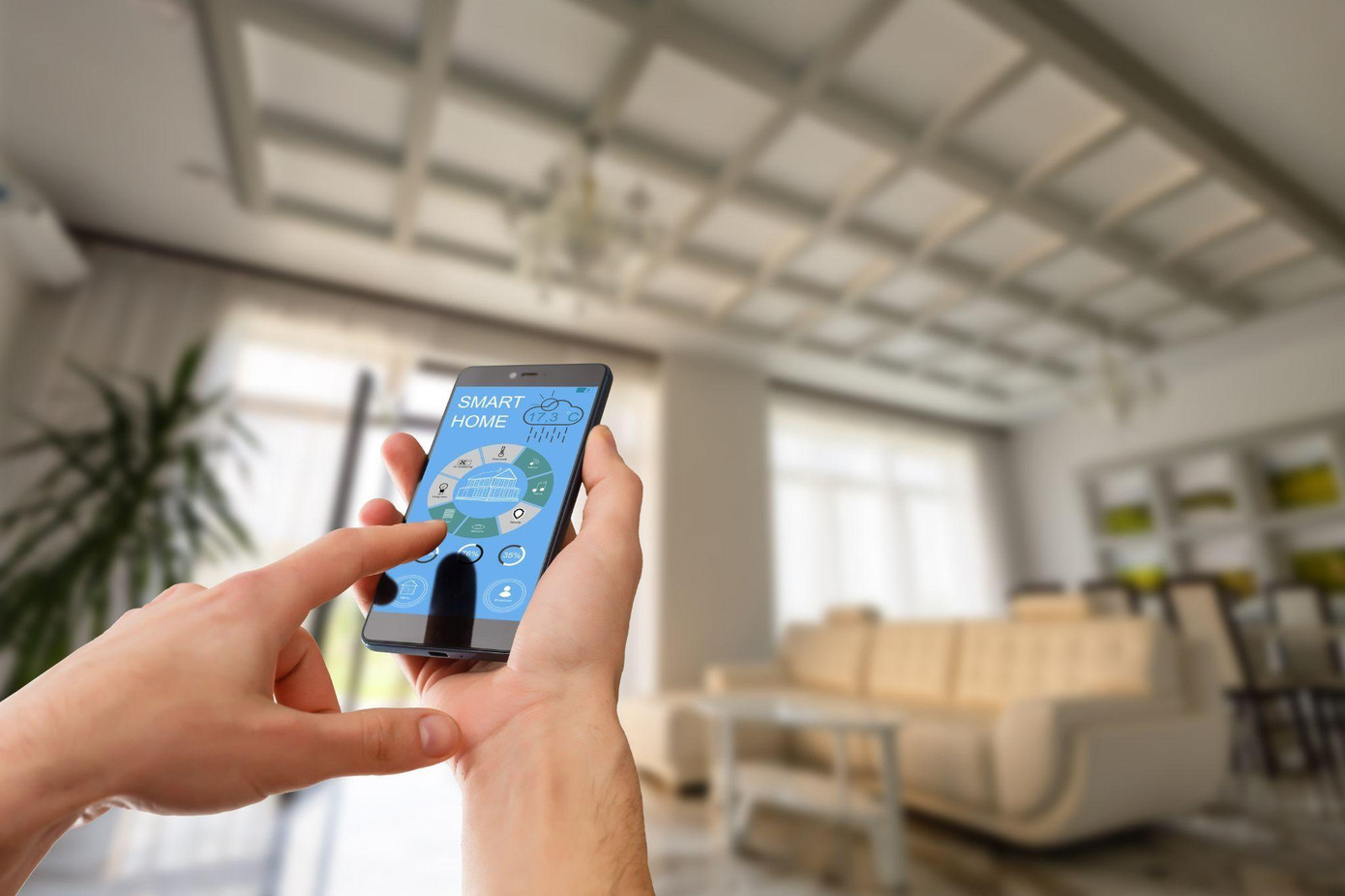 Thông qua hệ thống cảm biến tích hợp bên trong căn hộ, mọi tình huống phát sinh đều được xử lý dễ dàng