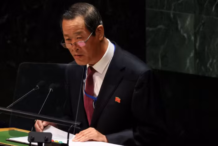Đại sứ Triều Tiên tại Liên Hợp Quốc Kim Song. (Ảnh: Reuters) Đại sứ Triều Tiên tại Liên Hợp Quốc Kim Song. (Ảnh: Reuters)