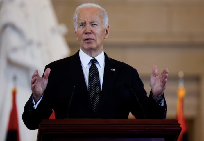 Tổng thống Mỹ Joe Biden. (Ảnh: Reuters)