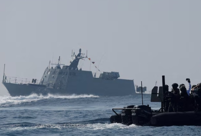 Mỹ và Đài Loan (Trung Quốc) được cho là vừa triển khai một cuộc tập trận chung không công khai ở Tây Thái Bình Dương. (Ảnh: Reuters) Mỹ và Đài Loan (Trung Quốc) được cho là vừa triển khai một cuộc tập trận chung không công khai ở Tây Thái Bình Dương. (Ảnh: Reuters)