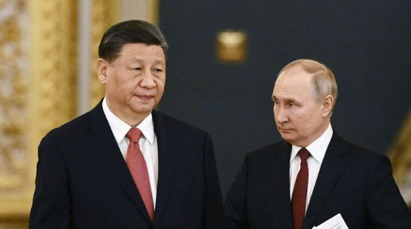 Tổng thống Nga Vladimir Putin và Chủ tịch Trung Quốc Tập Cận Bình trong cuộc gặp tháng 3/2023. (Ảnh: Sputnik) Tổng thống Nga Vladimir Putin và Chủ tịch Trung Quốc Tập Cận Bình trong cuộc gặp tháng 3/2023. (Ảnh: Sputnik)