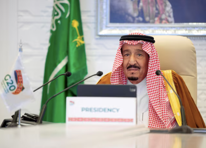 Quốc vương Salman bin Abdulaziz của Ả-rập Xê-út năm 2020. (Ảnh: Reuters) Quốc vương Salman bin Abdulaziz của Ả-rập Xê-út năm 2020. (Ảnh: Reuters)