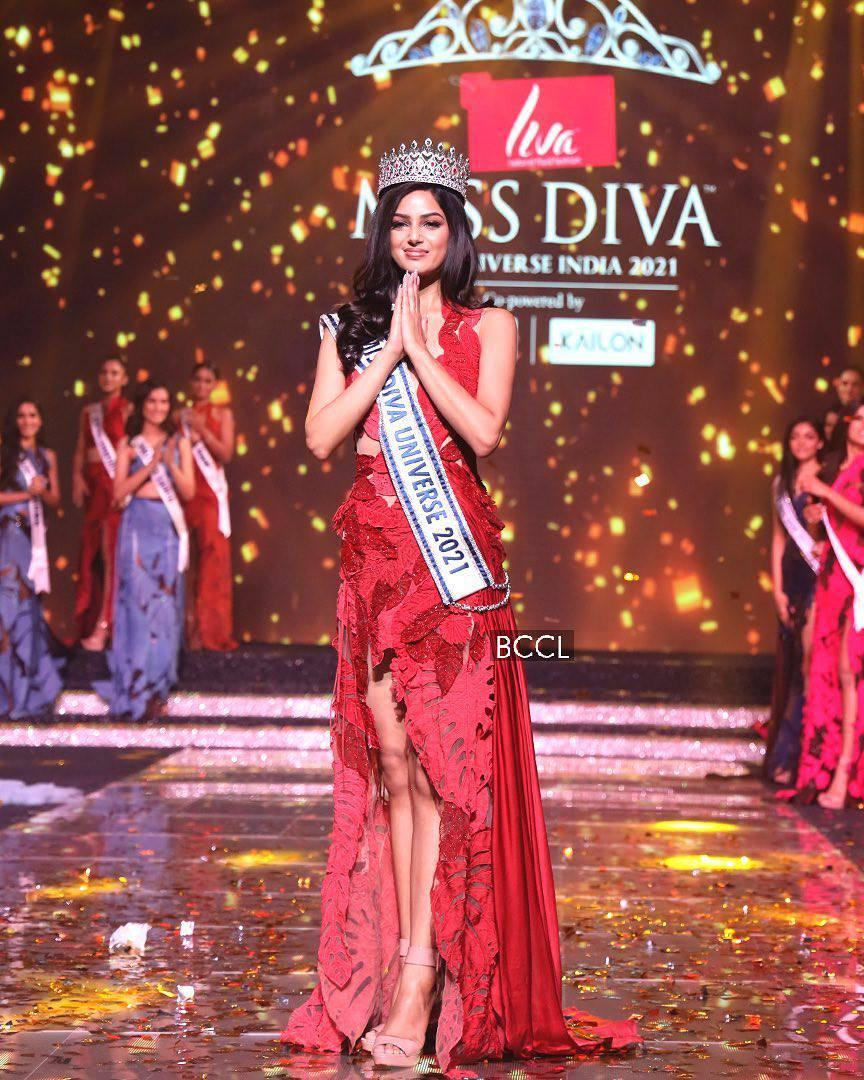 Tối 30/9 theo giờ Việt Nam đã diễn ra đêm chung kết cuộc thi Miss Diva India 2021. Chung cuộc, người đẹp Harnaaz Sandhu đã giành được ngôi vị Hoa hậu Hoàn vũ Ấn Độ 2021. Tối 30/9 theo giờ Việt Nam đã diễn ra đêm chung kết cuộc thi Miss Diva India 2021. Chung cuộc, người đẹp Harnaaz Sandhu đã giành được ngôi vị Hoa hậu Hoàn vũ Ấn Độ 2021.