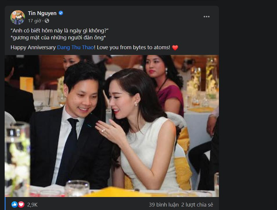 Chia sẻ của doanh nhân Trung Tín nhân dịp kỷ niệm 4 năm ngày cưới. Chia sẻ của doanh nhân Trung Tín nhân dịp kỷ niệm 4 năm ngày cưới.