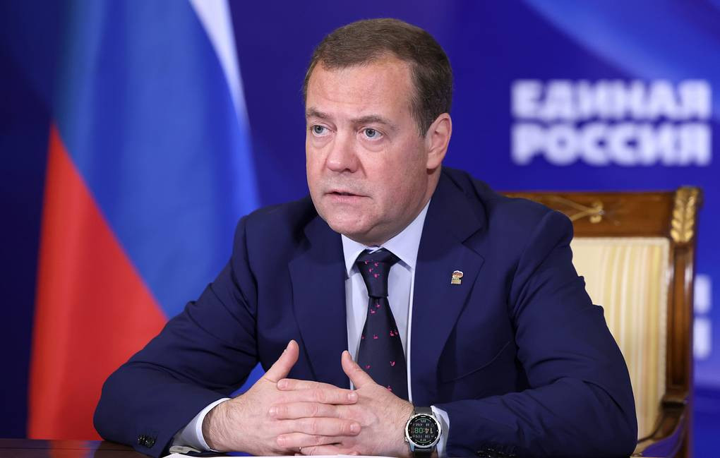 Phó Chủ tịch Hội đồng An ninh Quốc gia Nga Dmitry Medvedev. Ảnh: Tass Phó Chủ tịch Hội đồng An ninh Quốc gia Nga Dmitry Medvedev. Ảnh: Tass