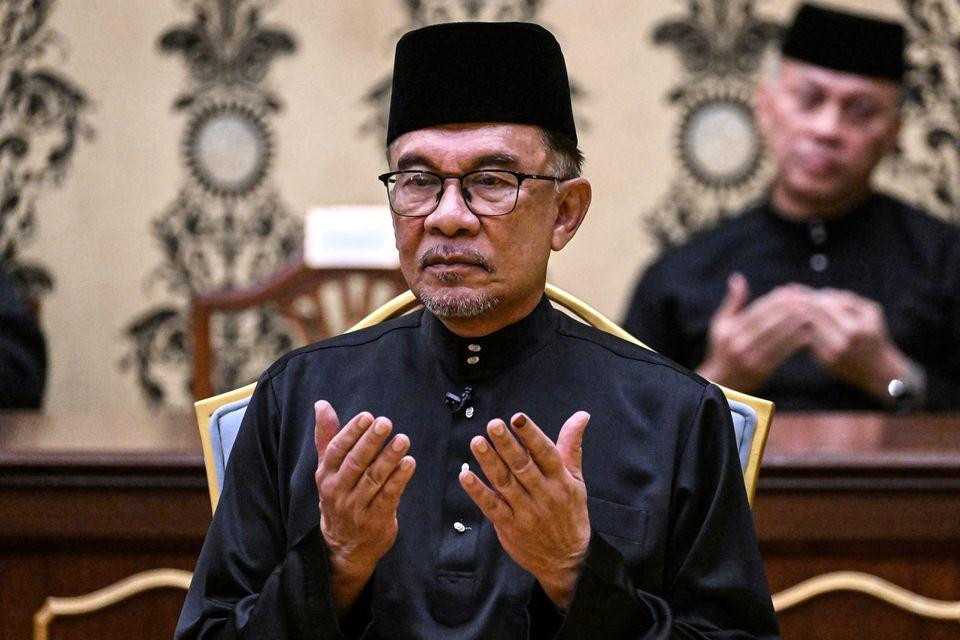 Tân Thủ tướng Anwar Ibrahim. Ảnh: Reuters