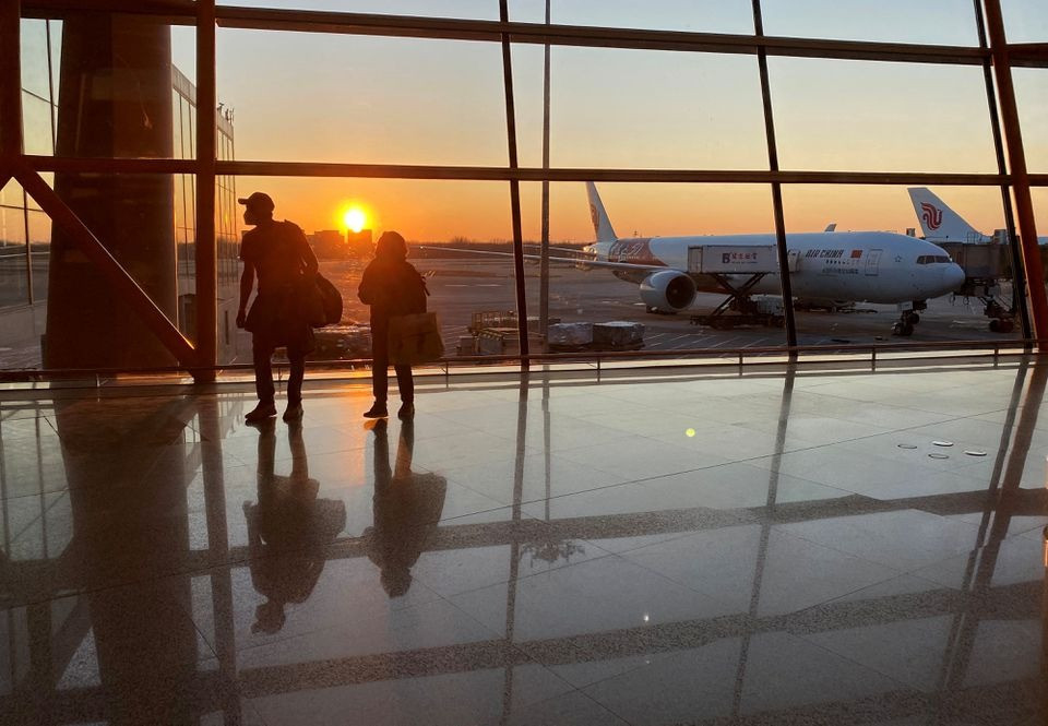 Sân bay Bắc Kinh. Ảnh: Reuters