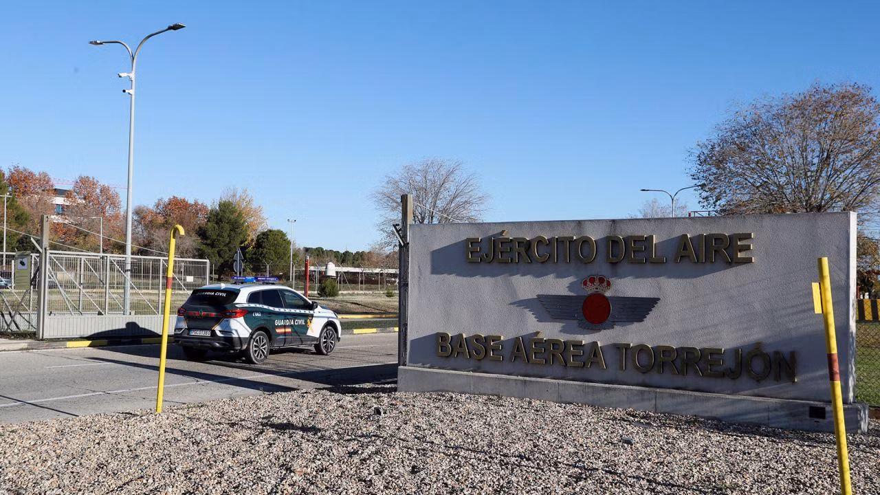 Căn cứ Không quân Torrejón de Ardoz. Ảnh: Reuters Căn cứ Không quân Torrejón de Ardoz. Ảnh: Reuters