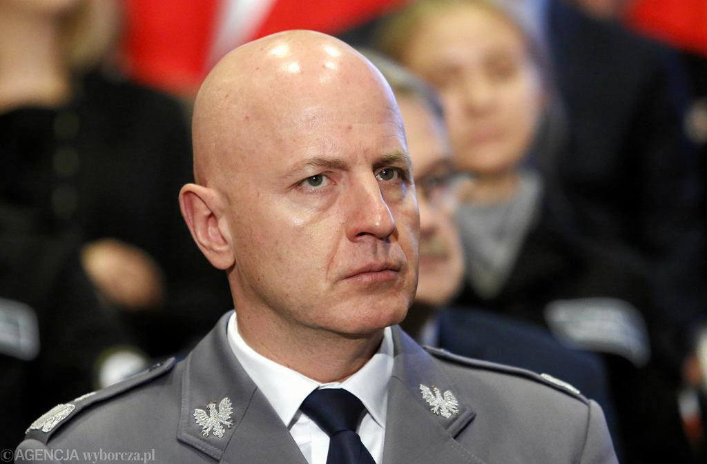 Lãnh đạo lực lượng cảnh sát quốc gia Ba Lan Jaroslaw Szymczyk. Ảnh: Wyborcza.pl