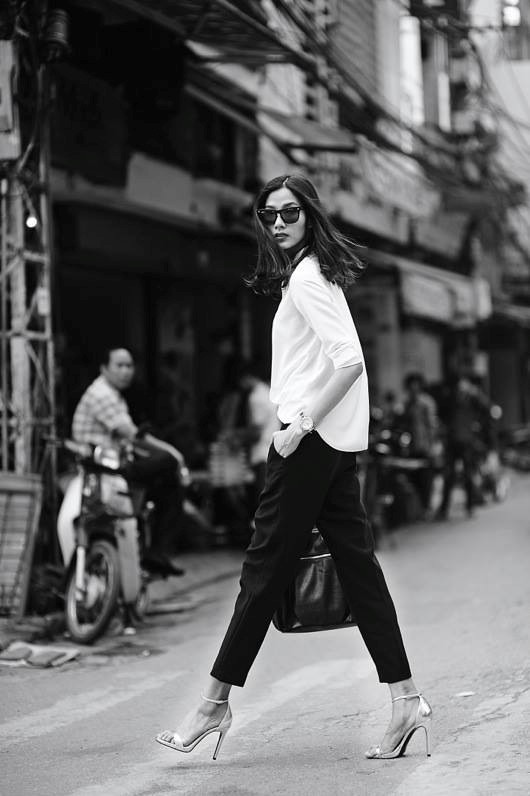 Người đẹp Việt đón đầu xu hướng với quần chấm mắt cá chân ảnh 19