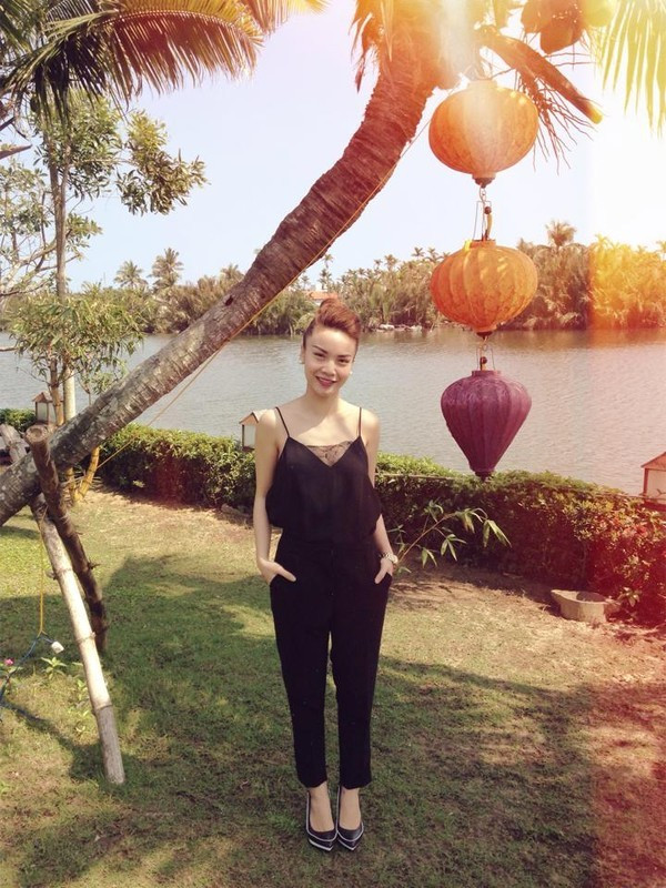 Người đẹp Việt đón đầu xu hướng với quần chấm mắt cá chân ảnh 23