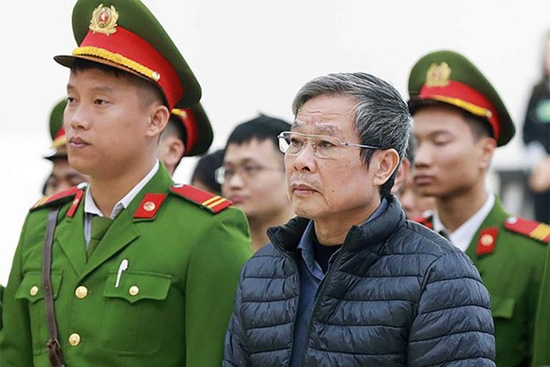 Cựu Bộ trưởng Nguyễn Bắc Son lĩnh án chung thân (Ảnh: CTV).