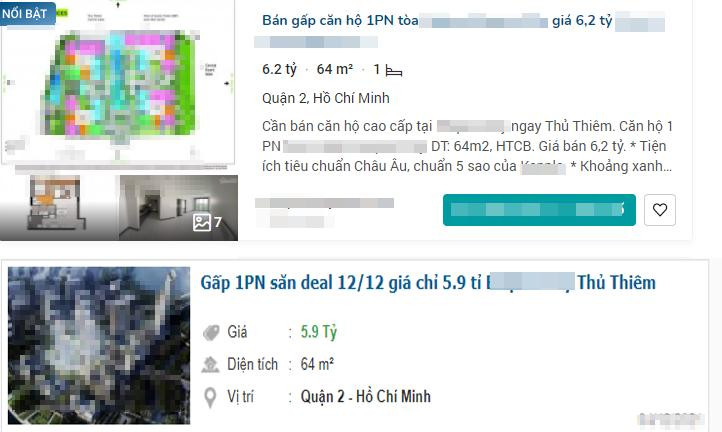 Chỉ trong vài ngày sau khi có kết quả trúng đấu giá 4 lô đất ở KĐT mới Thủ Thiêm (TPHCM) được công bố, giá bán một số căn hộ của dự án gần KĐT mới Thủ Thiêm đã được môi giới BĐS thổi giá tăng lên thấy rõ. Chỉ trong vài ngày sau khi có kết quả trúng đấu giá 4 lô đất ở KĐT mới Thủ Thiêm (TPHCM) được công bố, giá bán một số căn hộ của dự án gần KĐT mới Thủ Thiêm đã được môi giới BĐS thổi giá tăng lên thấy rõ.