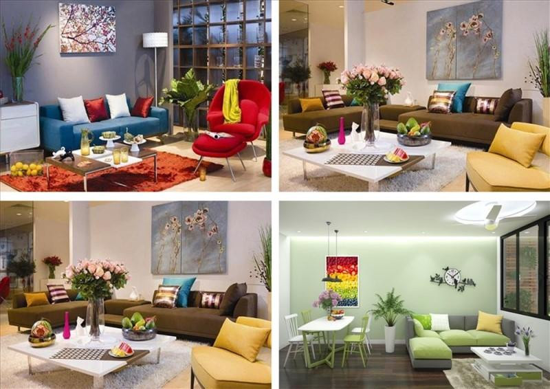 Tết là dịp mà màu đỏ được ưa chuộng bởi vì màu sắc tươi sáng, ta có thể chọn những vật dụng nhỏ xinh mang sắc đỏ để điểm tô cho những góc nhỏ thêm rộn ràng mùa xuân như một chậu hoa, một khung ảnh,…