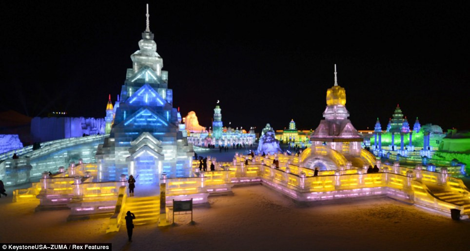 Đây là một trong bốn lễ hội băng tuyết lớn nhất thế giới 