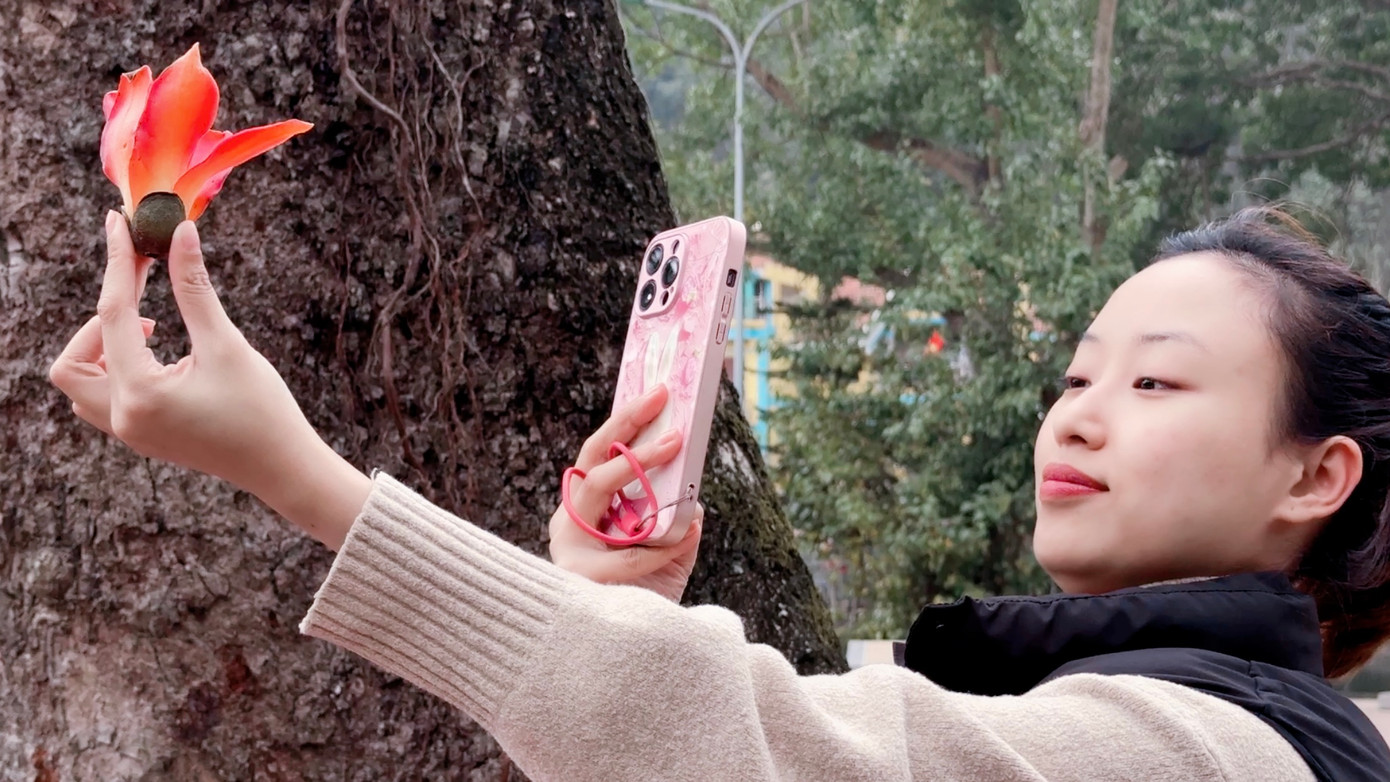 Nơi đây trở thành điểm đến ưa thích của giới trẻ check-in mỗi độ hoa bung sắc nở đỏ rực. Nơi đây trở thành điểm đến ưa thích của giới trẻ check-in mỗi độ hoa bung sắc nở đỏ rực.