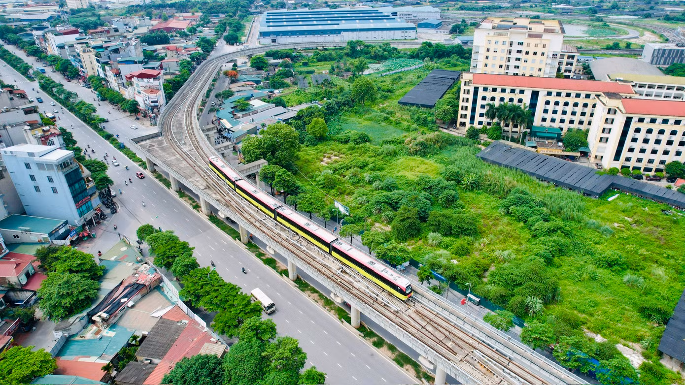 Các đoàn tàu dự án đường sắt đô thị số 3 được nhà sản xuất Alstom của Pháp thiết kế.