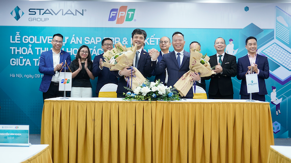 Tập đoàn Stavian &amp; Tập đoàn FPT ký kết thoả thuận hợp tác toàn diện