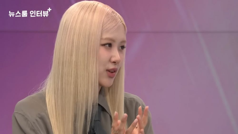 Rosé xác nhận BlackPink tái hợp vào năm 2025. Ảnh: JTBC.