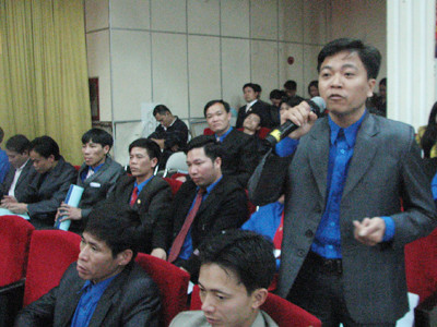 Bí thư Đoàn cơ sở hiến kế