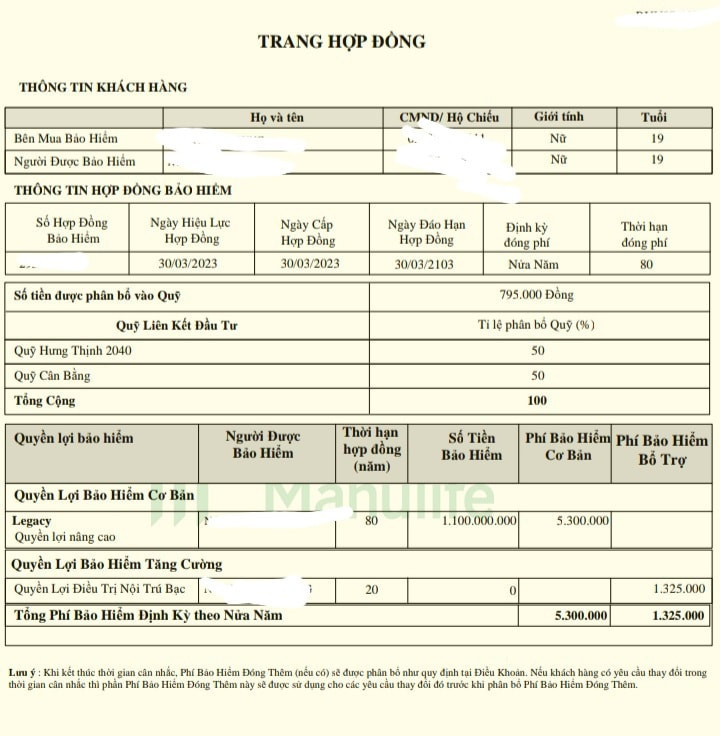 Cô gái 19 tuổi đối mặt với 80 năm đóng phí bảo hiểm. Cô gái 19 tuổi đối mặt với 80 năm đóng phí bảo hiểm.