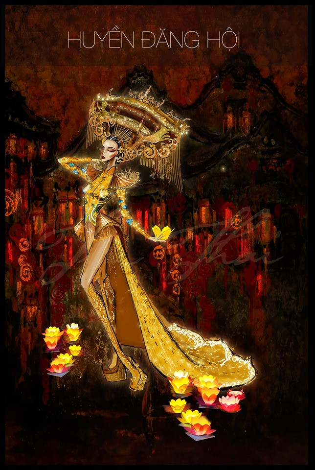 Cư dân mạng choáng ngợp với trang phục dân tộc dự thi Miss Grand của Kiều Loan ảnh 2