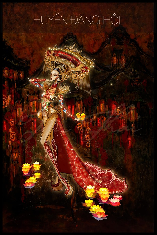 Cư dân mạng choáng ngợp với trang phục dân tộc dự thi Miss Grand của Kiều Loan ảnh 1